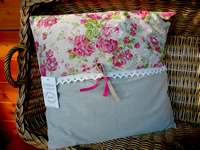 Housse de coussin"Bouquet de roses"