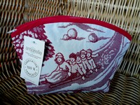 Trousse"Boule de neige rouge"